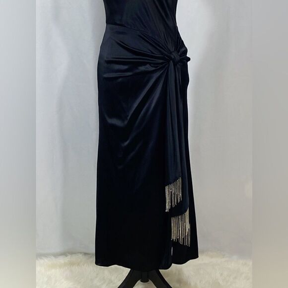 Cinq A Sept Kalena Silk Embellished Midi Dress size 2 - Picture 6 of 15